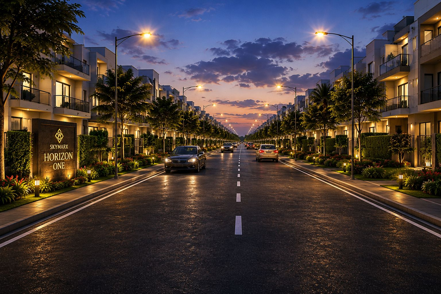 Skymarx Horizon One township render