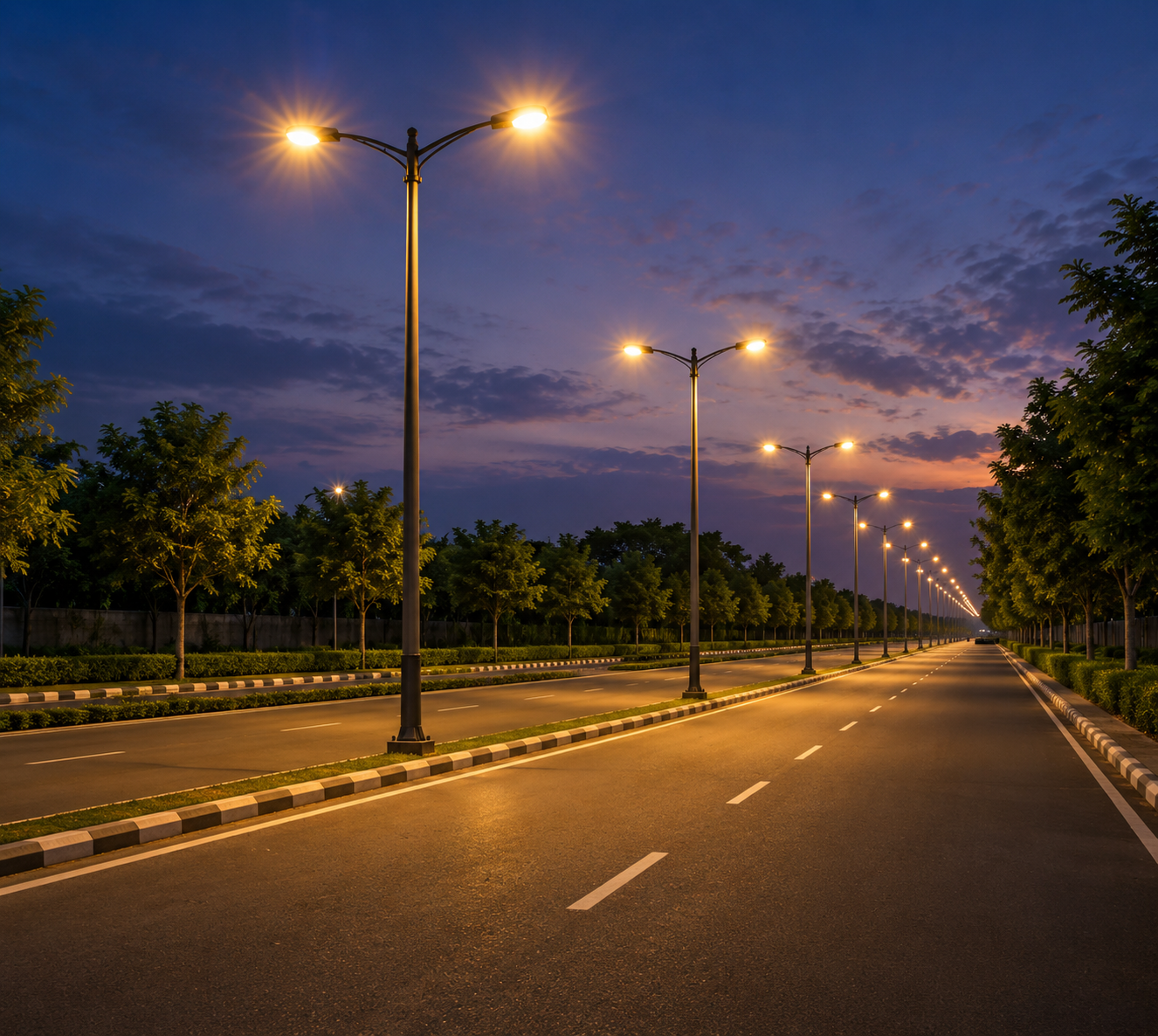 NV City street lighting