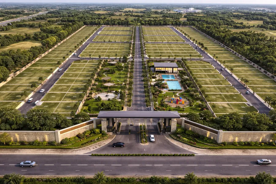 R2R township render